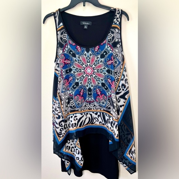 S.L. Fashions Dresses & Skirts - NWOT, Paisley Animal Print Dress